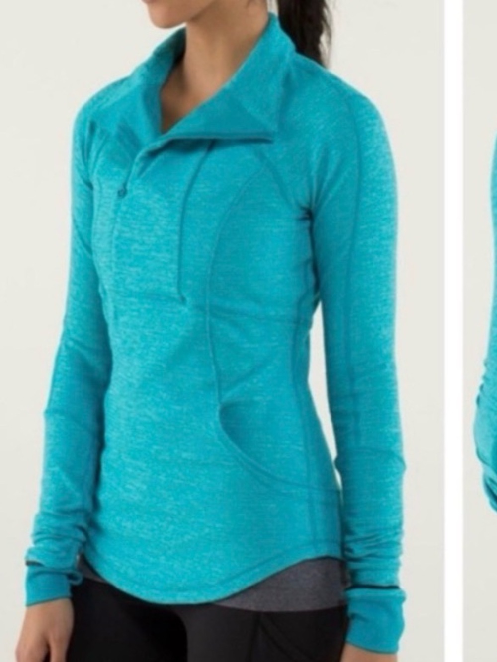Lululemon Jacket Size 10 Blue/Teal